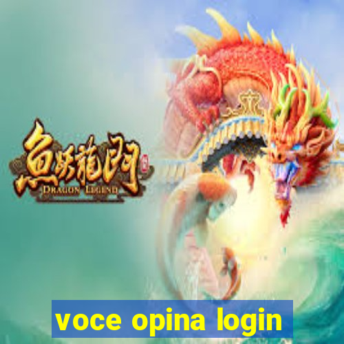 voce opina login